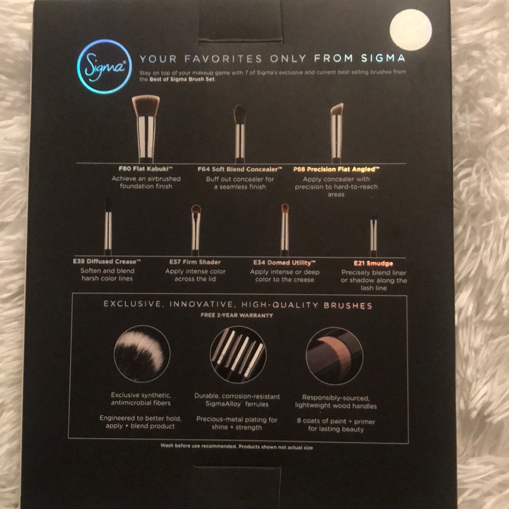 Best of Sigma Brush Set